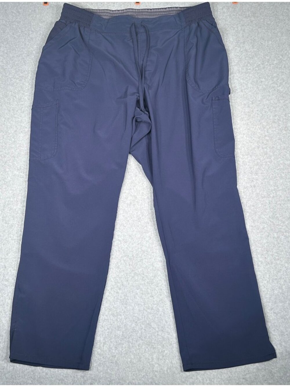 Scrubstar Women's 2XL Indigo Elastic Waist Drawstring Nurse Doctor Scrub Pants